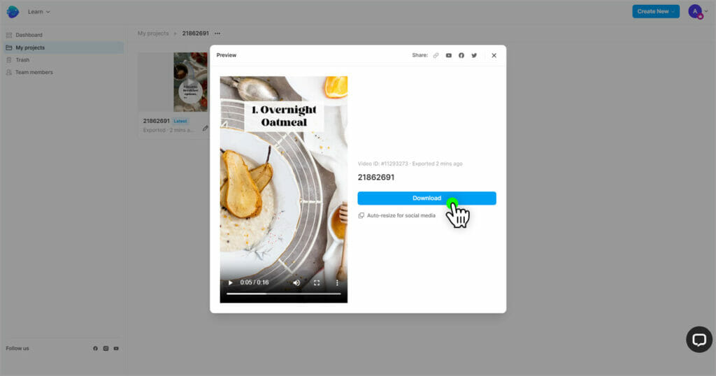 How InVideo Works Step 8